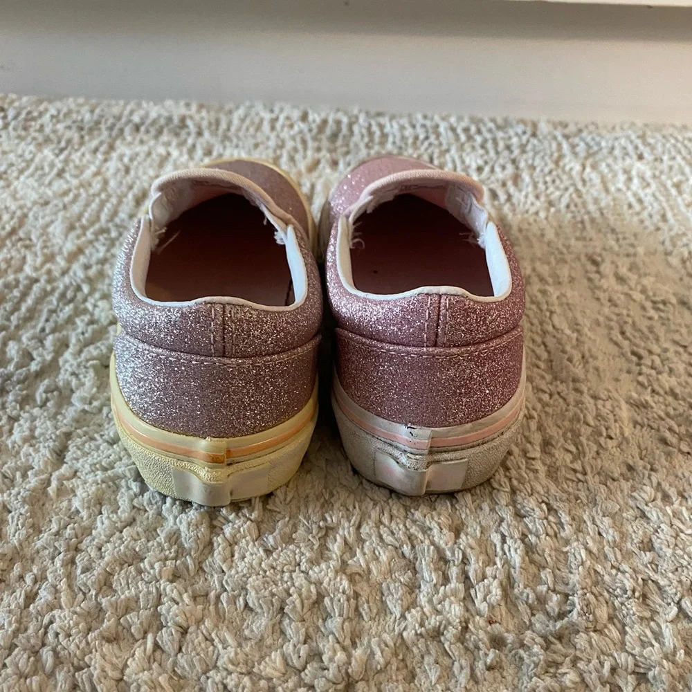 Vans sparkly pink